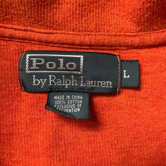 Polo Orange Pullover - Picture 4 of 4